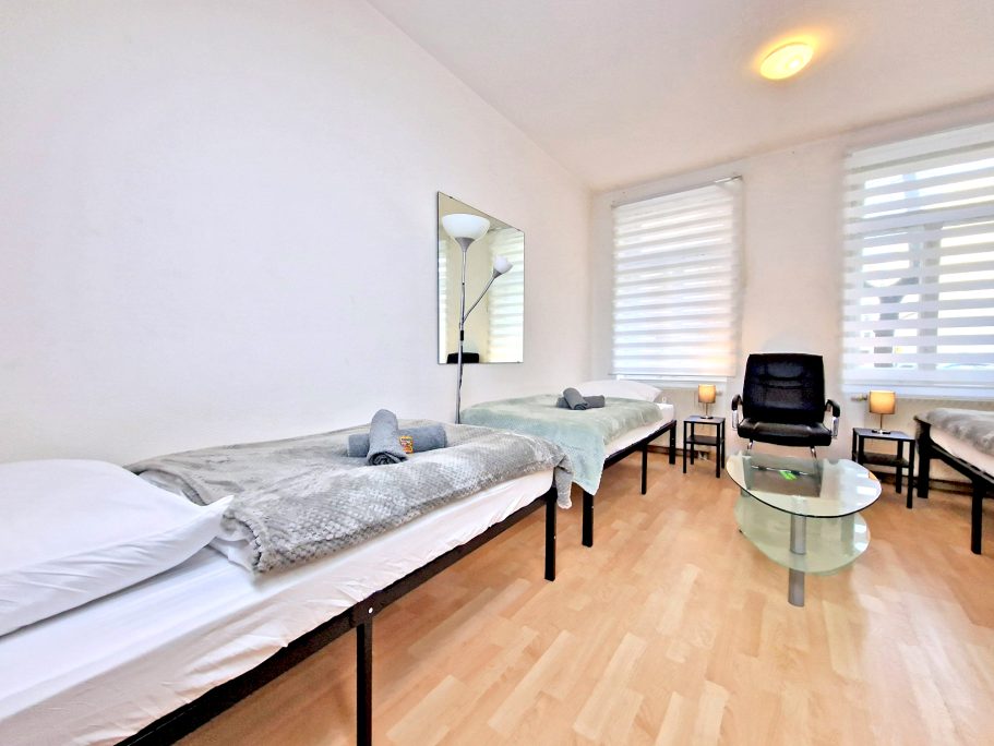Schlafzimmer 1 Monteurwohnung