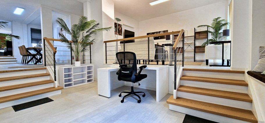 Arbeitsplatz, Eingangsbereich XXLOFT